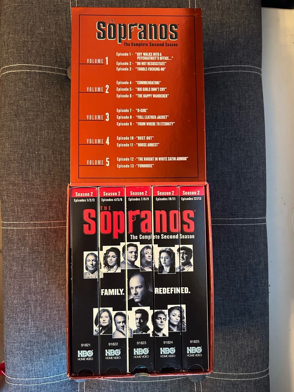 The Sopranos Complete Second Season VHS Box Set